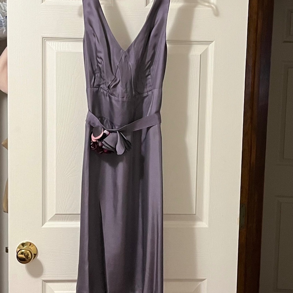 Banana Republic 100% Silk Lavender Dress, size 8